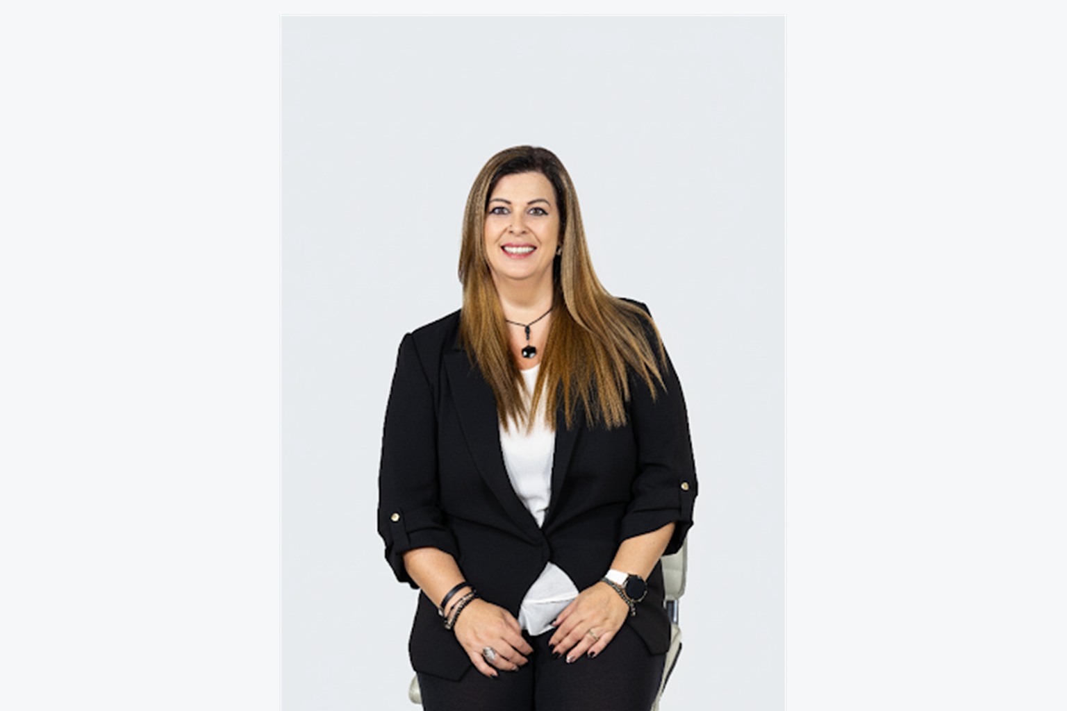 Nair Pestana em primeira conversa com clientes